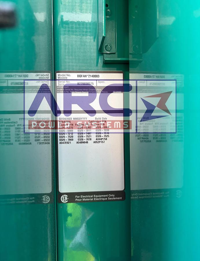 2022 Cummins DQFAH QST30-G17 1000kW Tier 4 Final Certified Diesel Generators - 1000DQFAH