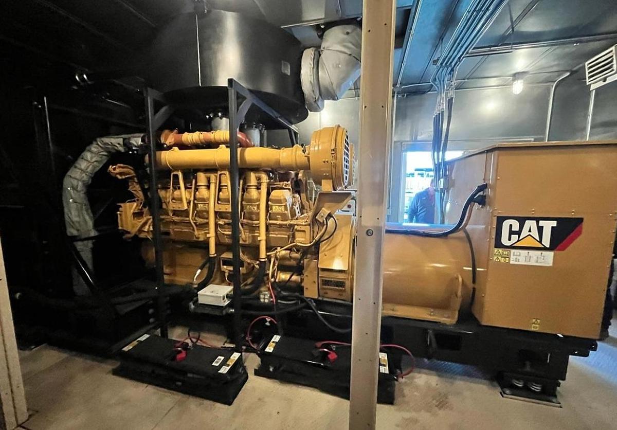 Used 2014 Caterpillar 3512C 1500kW Tier 2 Diesel Generator Set (2 Available)