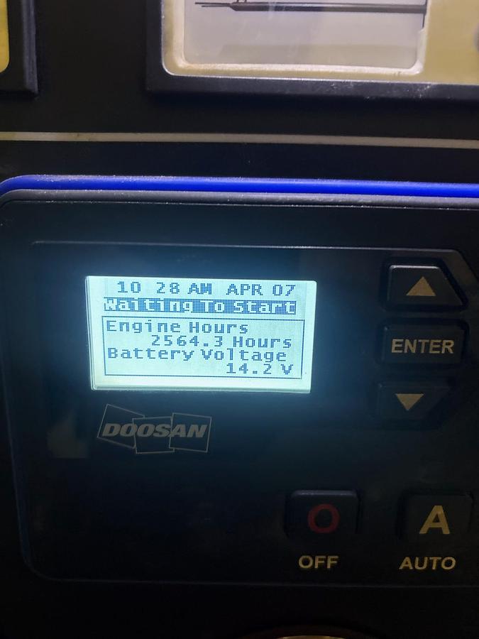 Used Doosan G70 56kW Prime Rental Grade Towable Diesel Generator Tier 4 Final