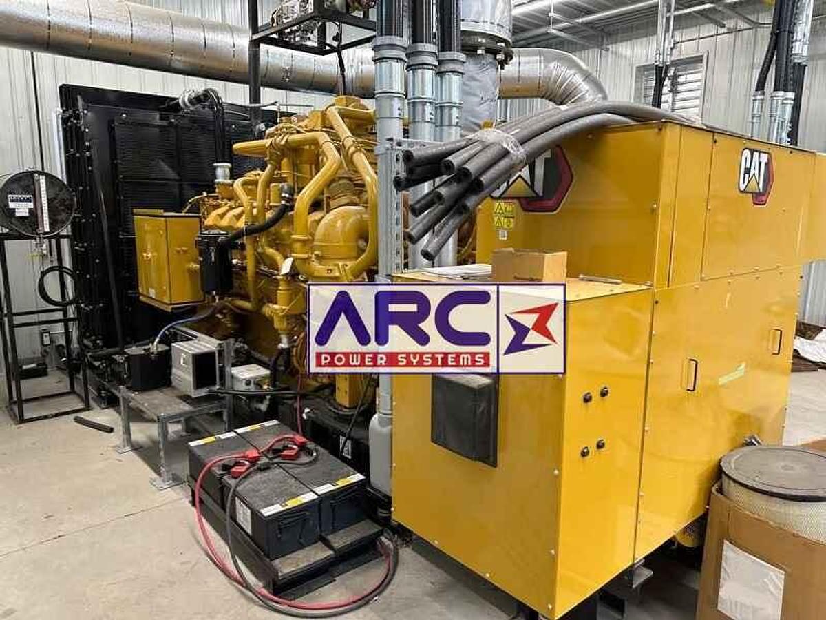 Used Caterpillar G3512 750kW Natural Gas Generator Set