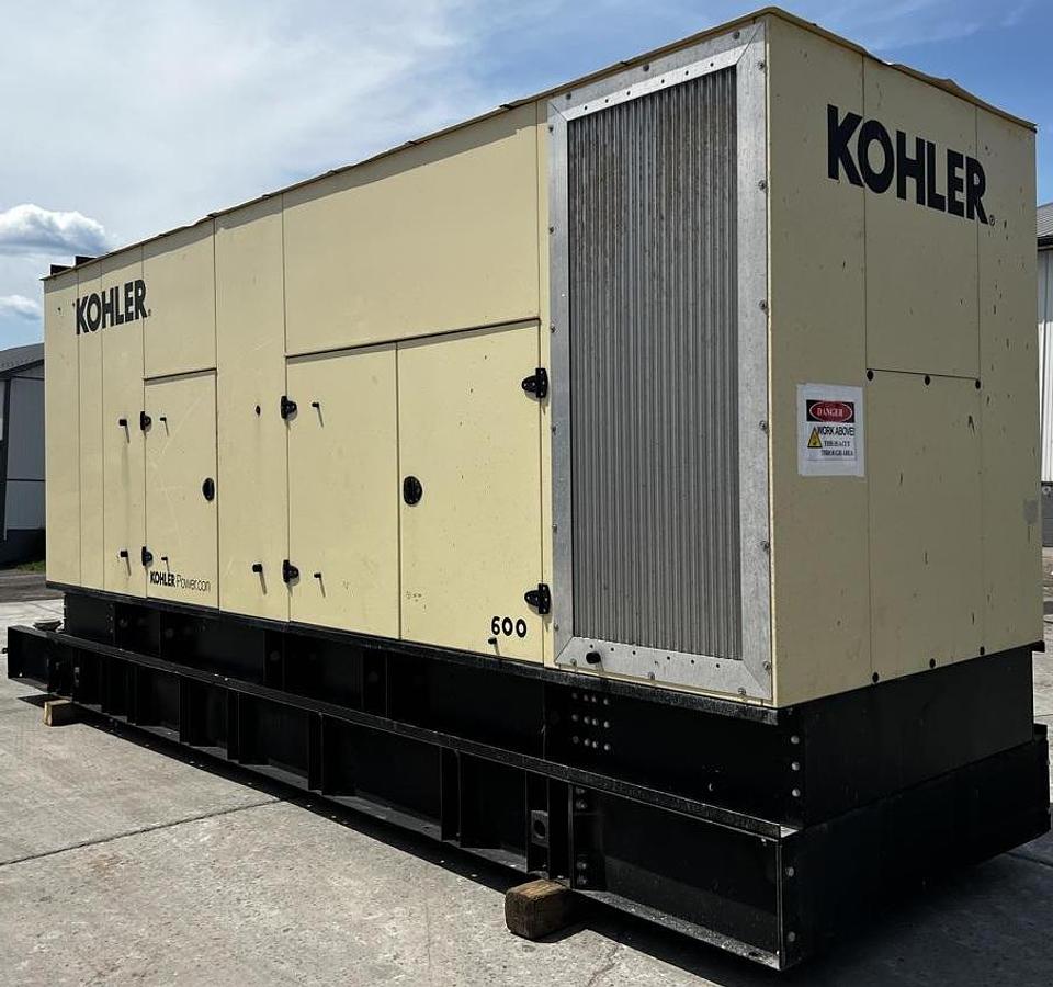 Used 2018 Kohler 600kW Tier 2 Diesel Generator Set