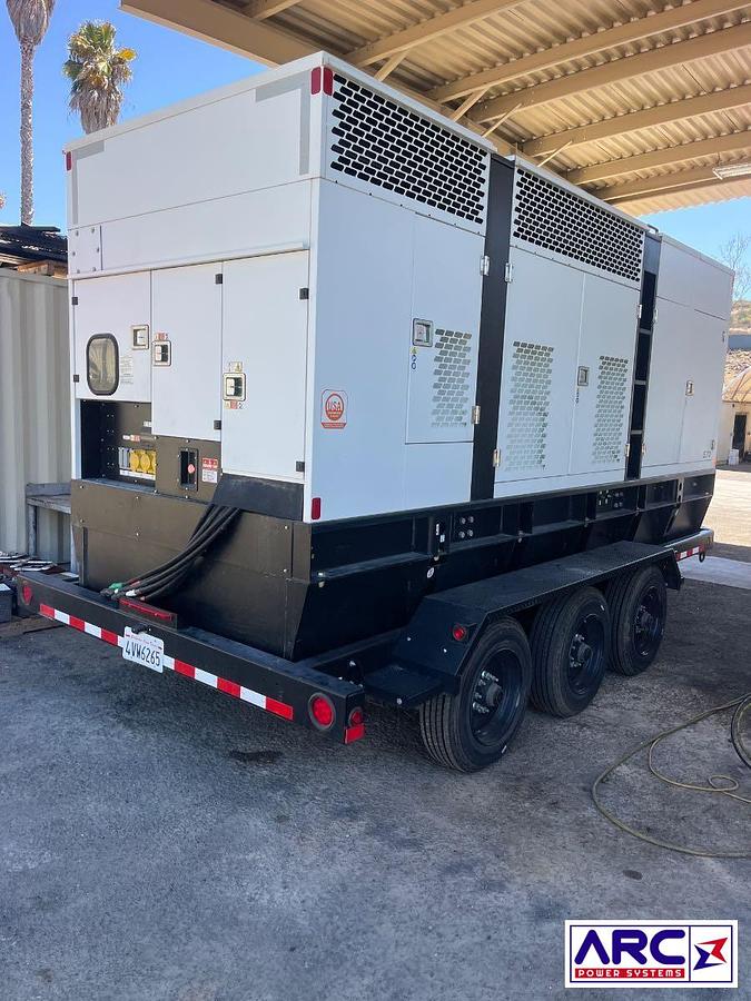 Generac MDE570 Tier 4 Final Rental Grade Towable Diesel Generators - 2 Available