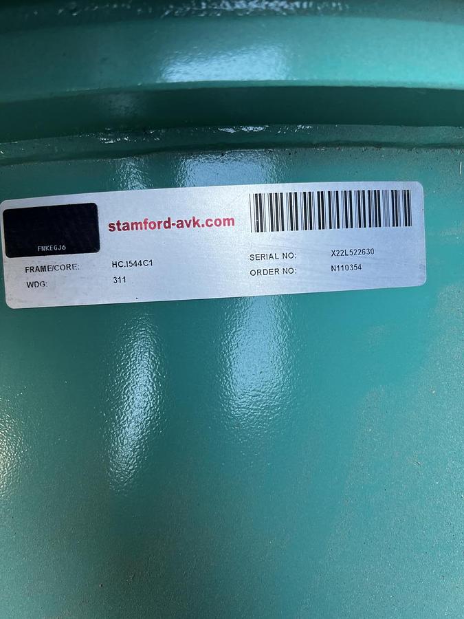 Used Volvo Penta 500kW Tier 2 Diesel Generator Set