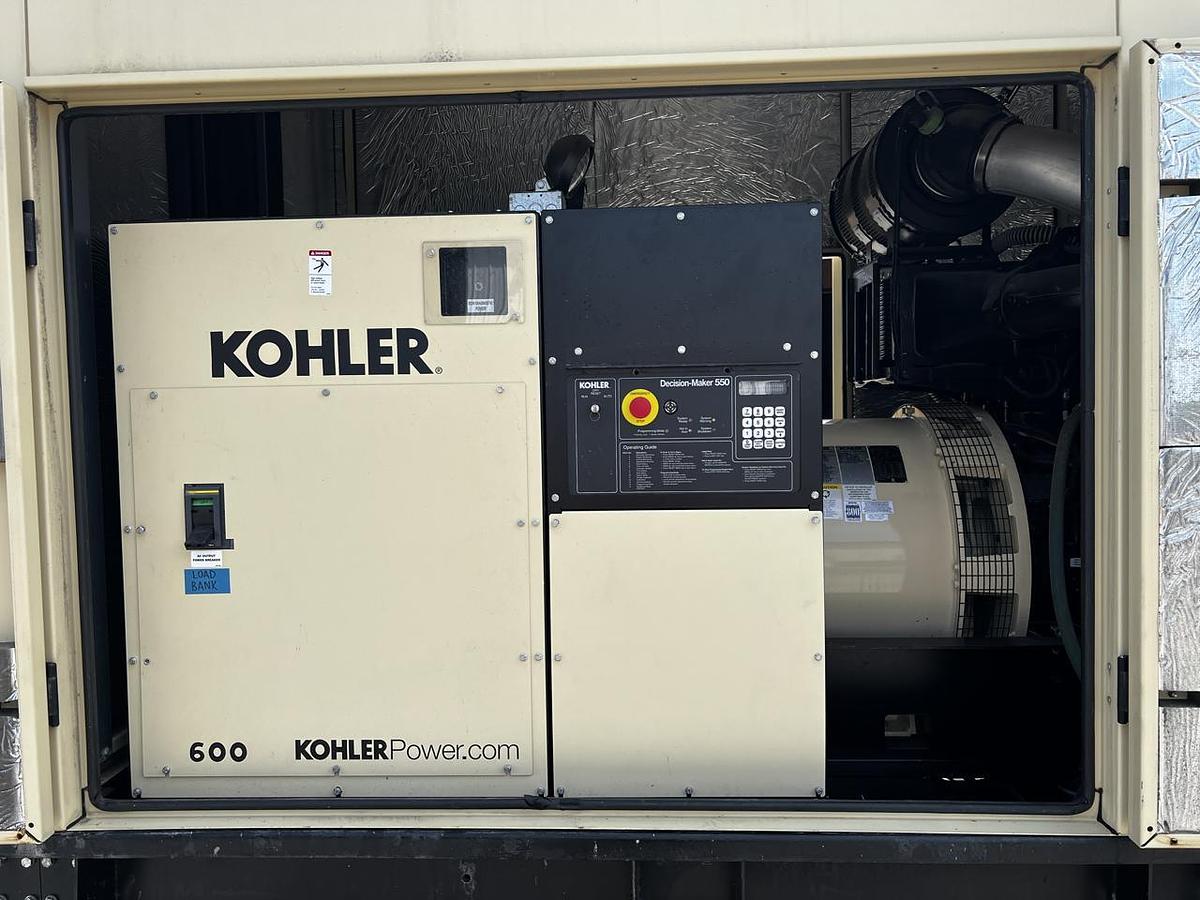 Used 2018 Kohler 600kW Tier 2 Diesel Generator Set