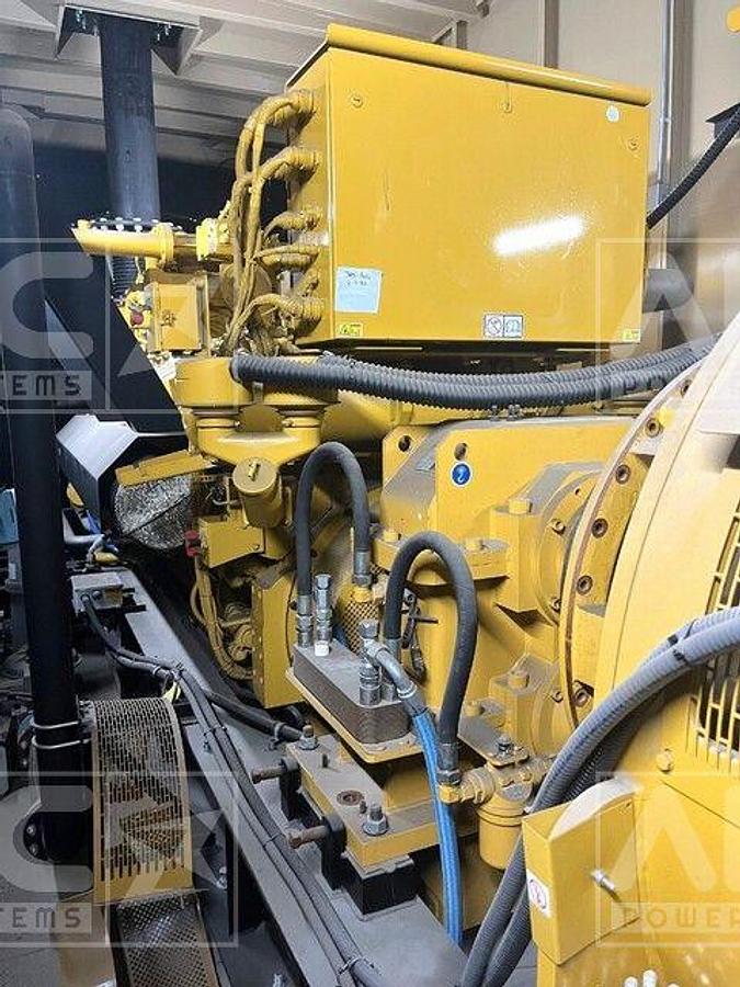 Used (2) 2020 CAT G3520H 2.469MW Natural Gas Generator Sets