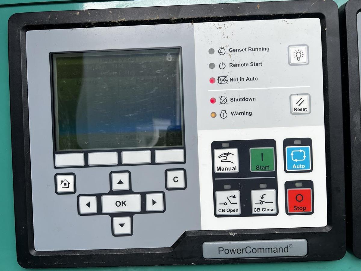 Used 2017 Cummins 500kW Natural Gas Generator Set