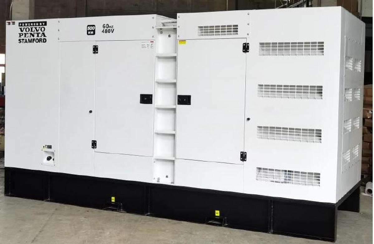 Used Volvo Penta 500kW Tier 2 Diesel Generator Set