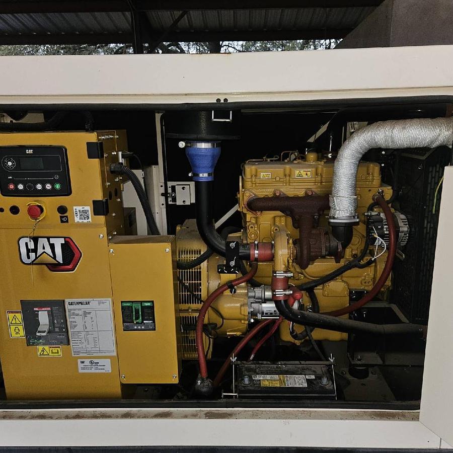 Used 2023 Caterpillar D100GC C4.4 80kW Diesel Generator Set