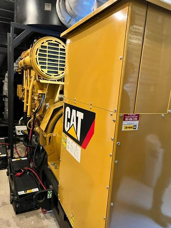 Used 2014 Caterpillar 3512C 1500kW Tier 2 Diesel Generator Set (2 Available)