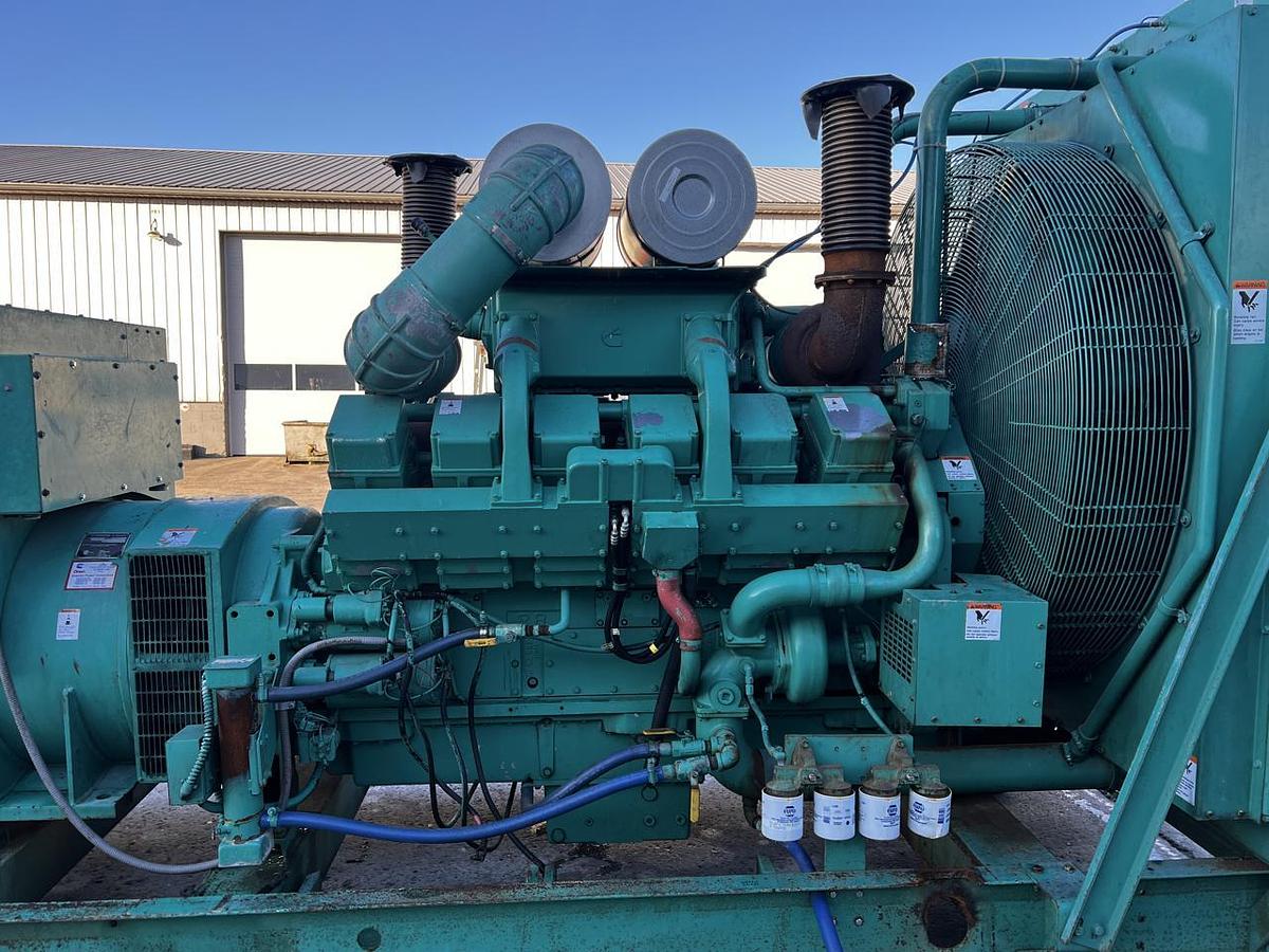 Used Cummins 800kW DFJB Diesel Generator Set