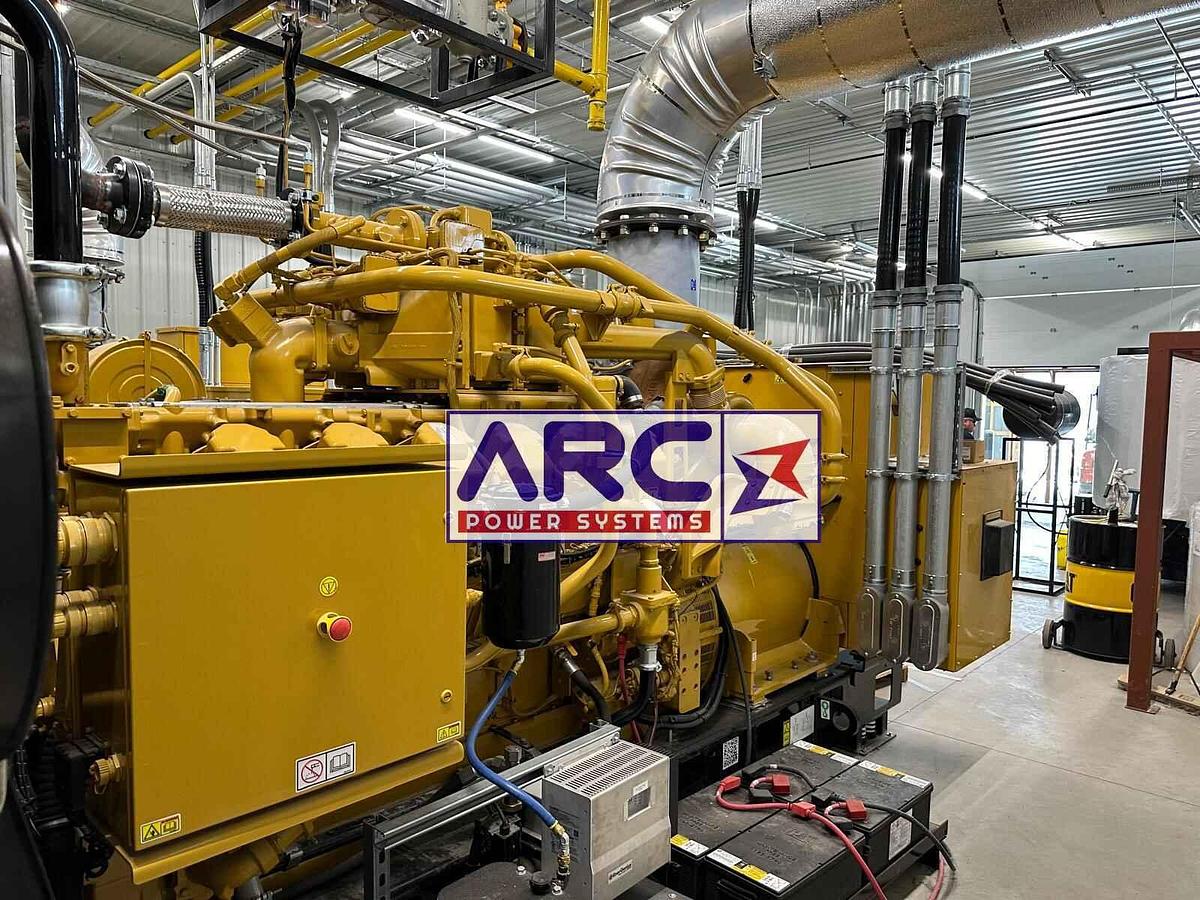 Used Caterpillar G3512 750kW Natural Gas Generator Set