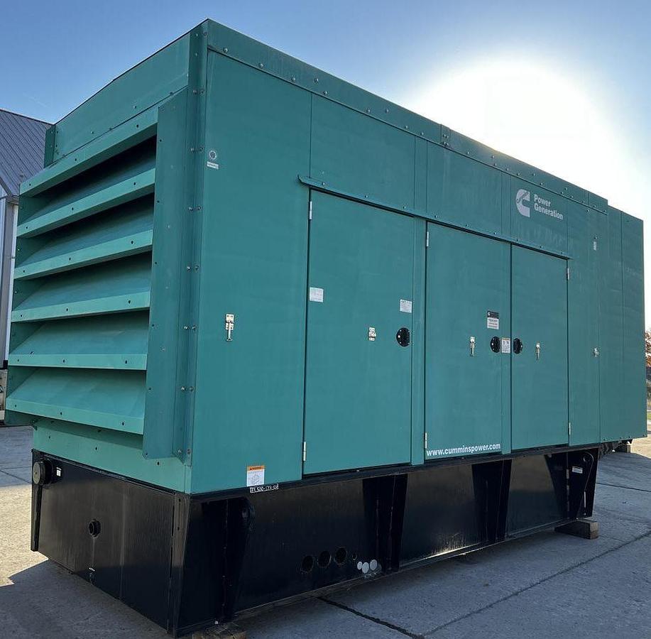 Used 2008 Cummins DFEK 500kW QSX15-G9 Tier 2 Diesel Generator Set