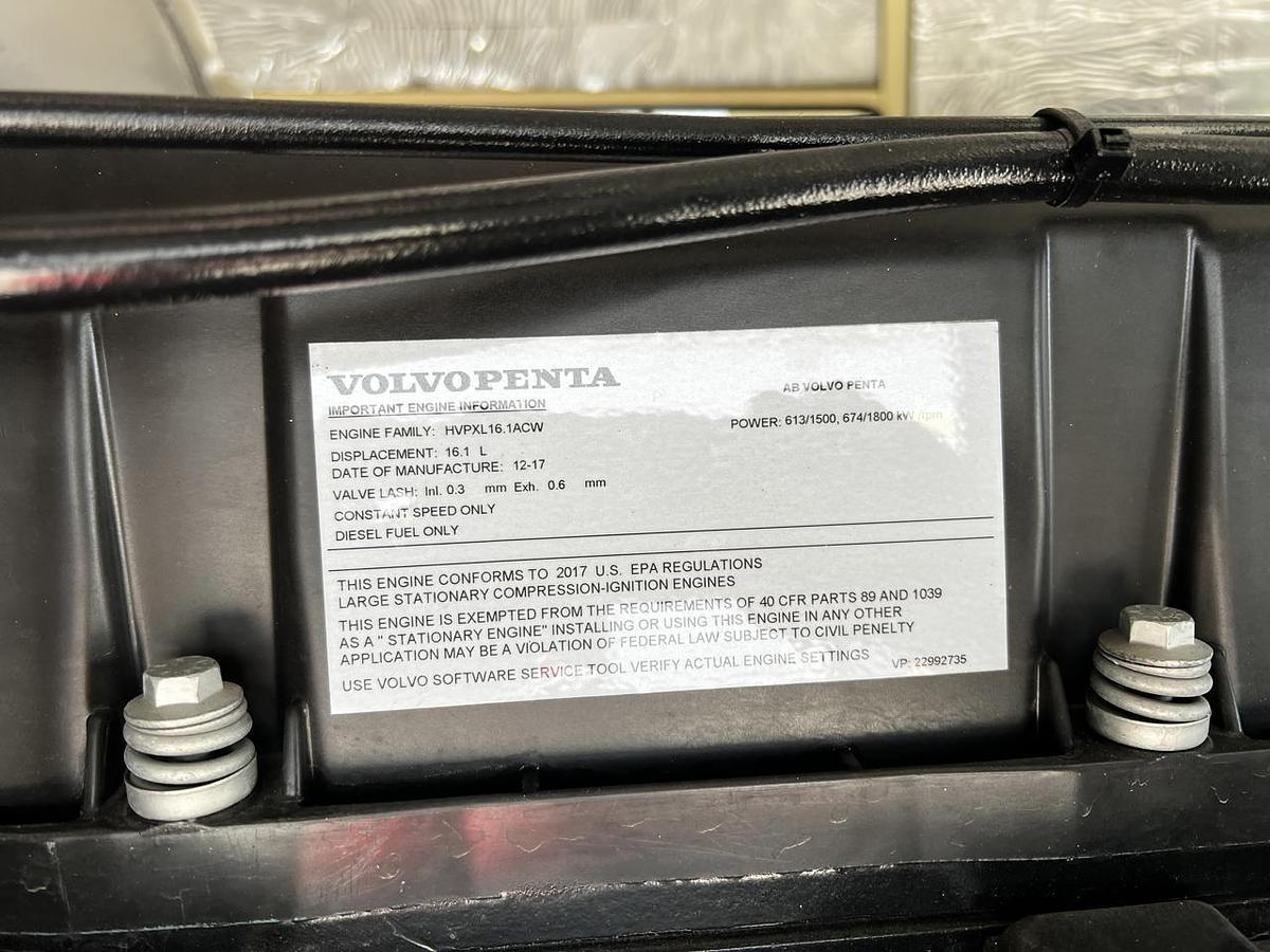 Used 2018 Kohler 600kW Tier 2 Diesel Generator Set