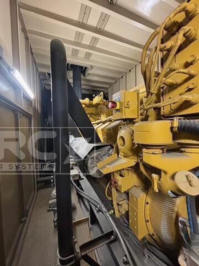 Used (2) 2020 CAT G3520H 2.469MW Natural Gas Generator Sets