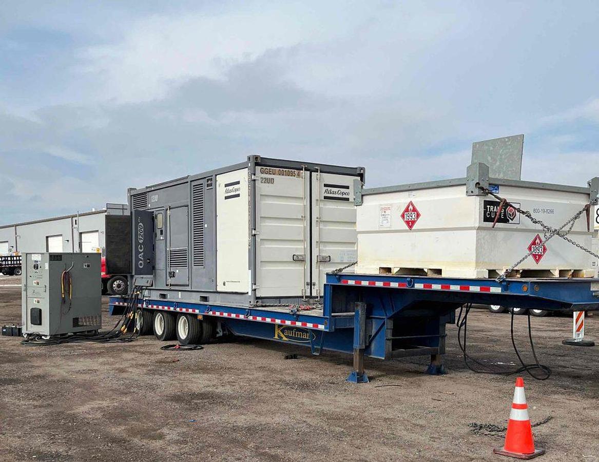 Used Atlas Copco QAC1200 1000kW Tier 2 Diesel Generator Set
