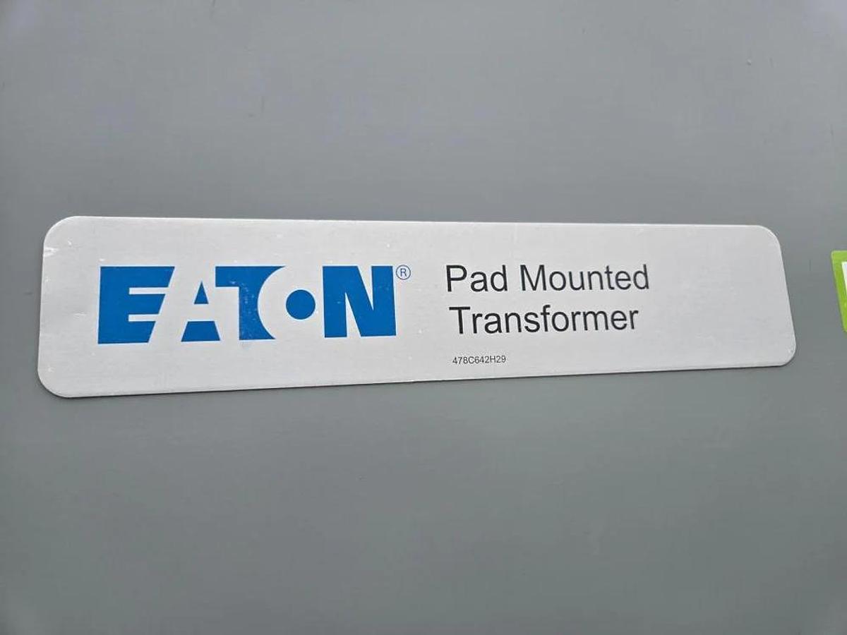 Used 2022 EATON 2600 kVA Pad-Mounted Transformer | 34.5kV → 416Y/240 | Recertified | 3-Year Warranty