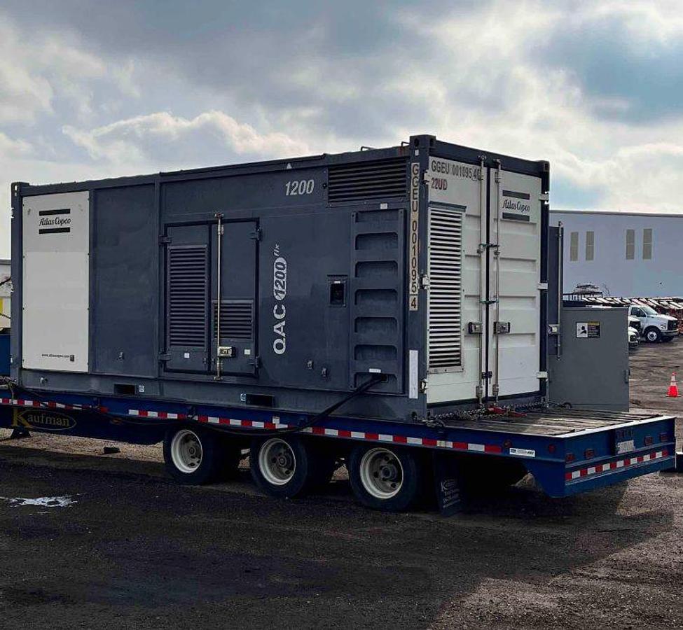 Used Atlas Copco QAC1200 1000kW Tier 2 Diesel Generator Set