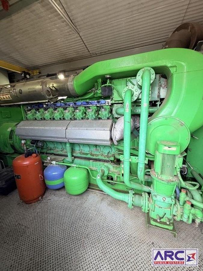 Used 2012 GE Jenbacher JGS 416 GS-B91 1,127 kW Natural Gas Generator Packages — 4160 kV, 60 Hz — 2 Available