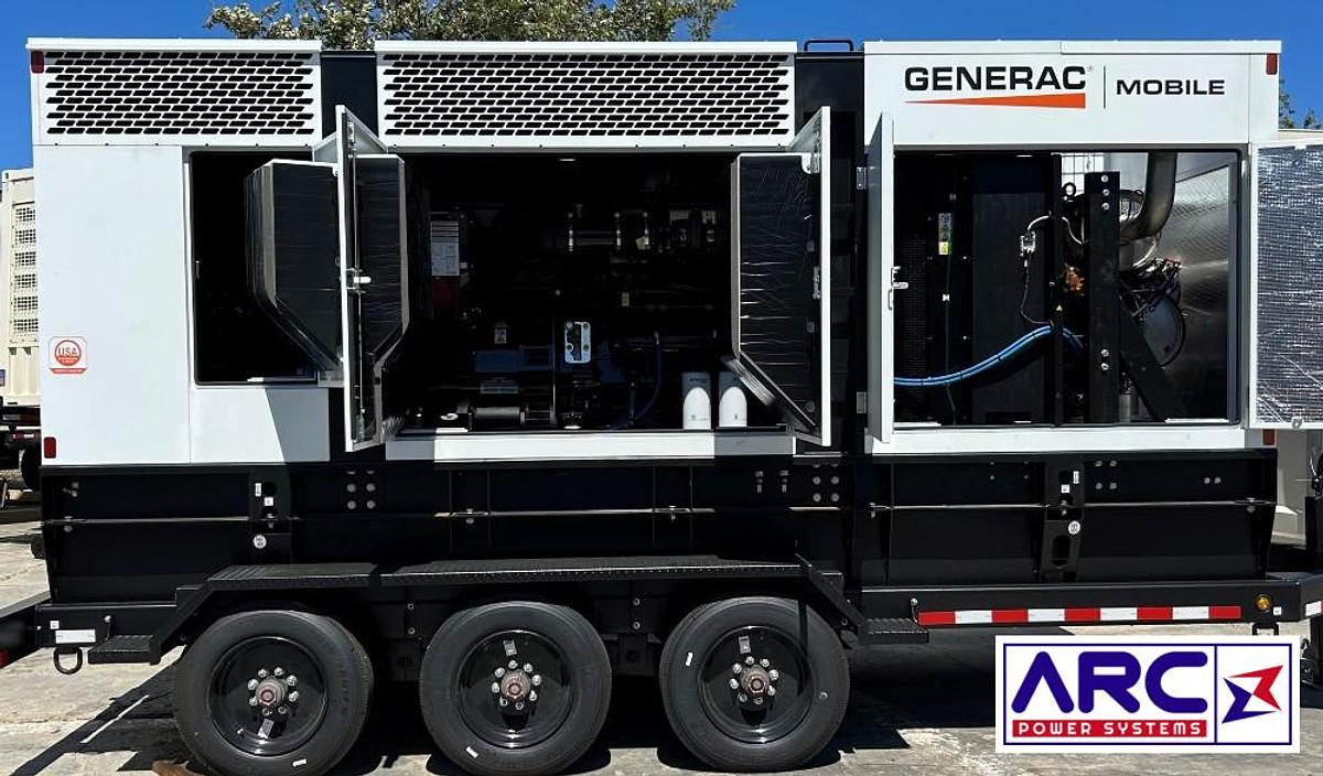 Generac MDE570 Tier 4 Final Rental Grade Towable Diesel Generators - 2 Available
