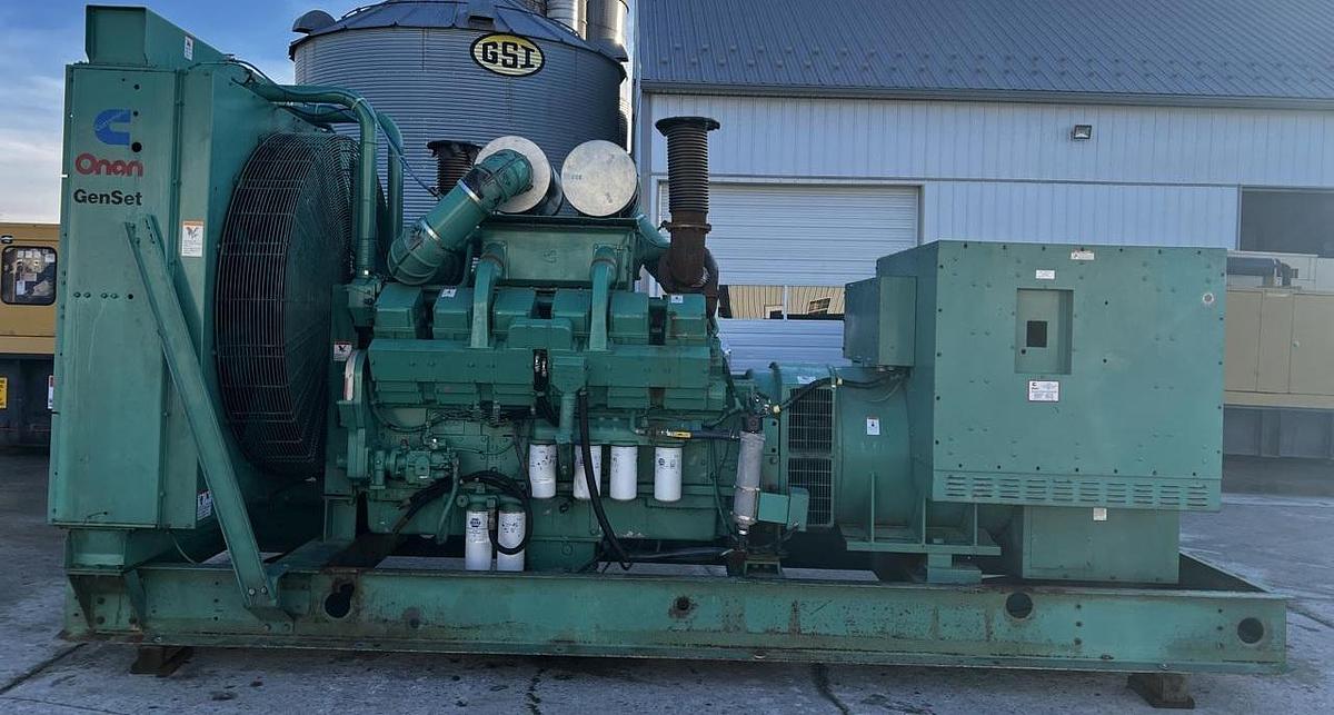 Used Cummins 800kW DFJB Diesel Generator Set