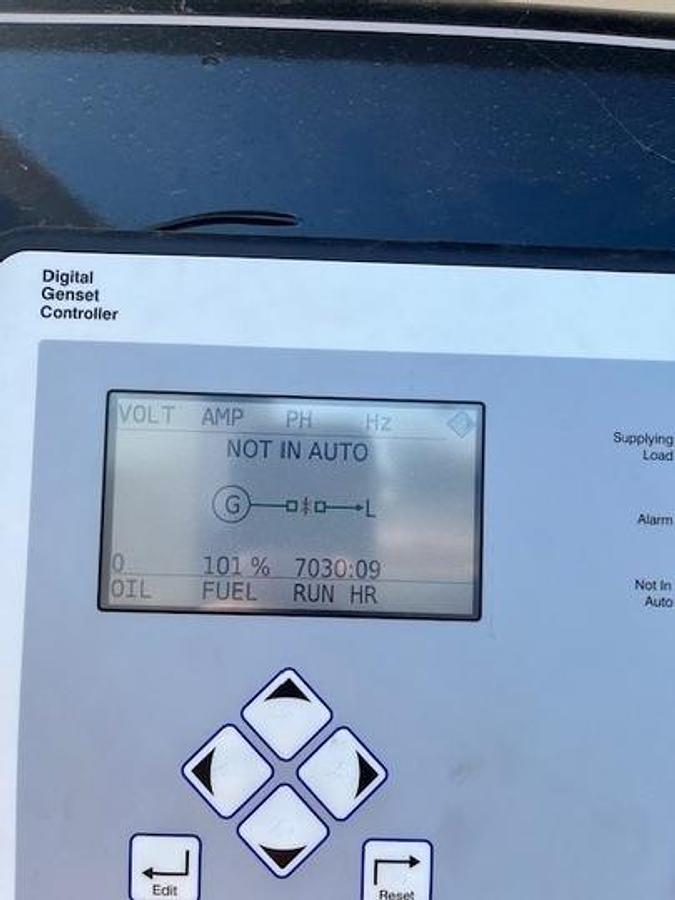 Used 2017 MultiQuip DCA220 176kW Tier 4 Final Rental Grade Portable Generator CARB Certified