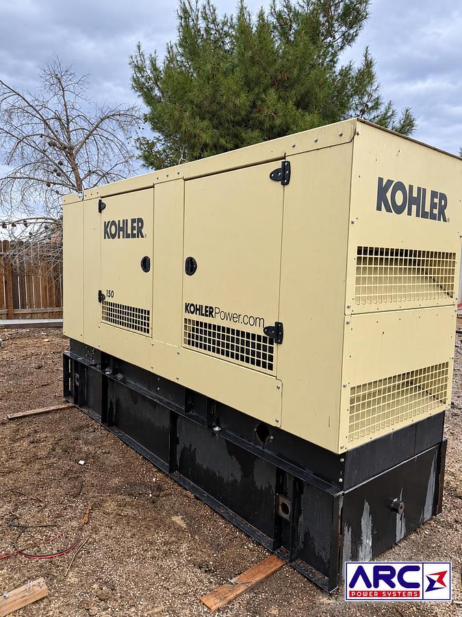 Used 2020 Kohler 150REOZJF 150kW Tier 3 Diesel Generator Set