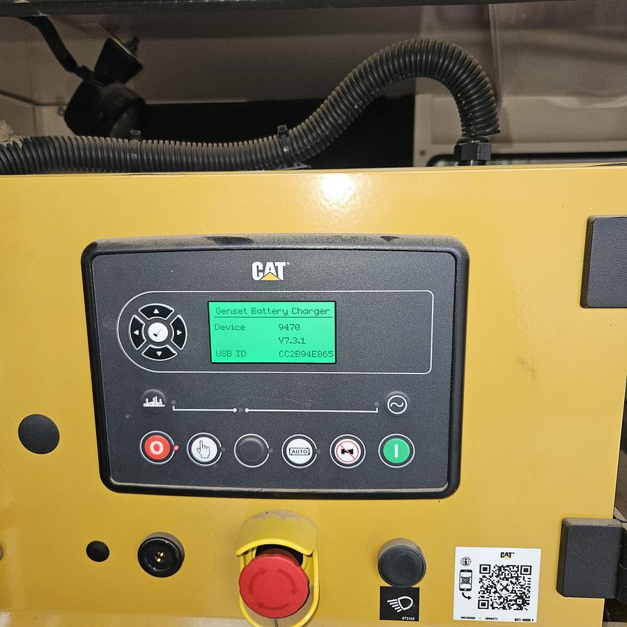 Used 2023 Caterpillar D100GC C4.4 80kW Diesel Generator Set