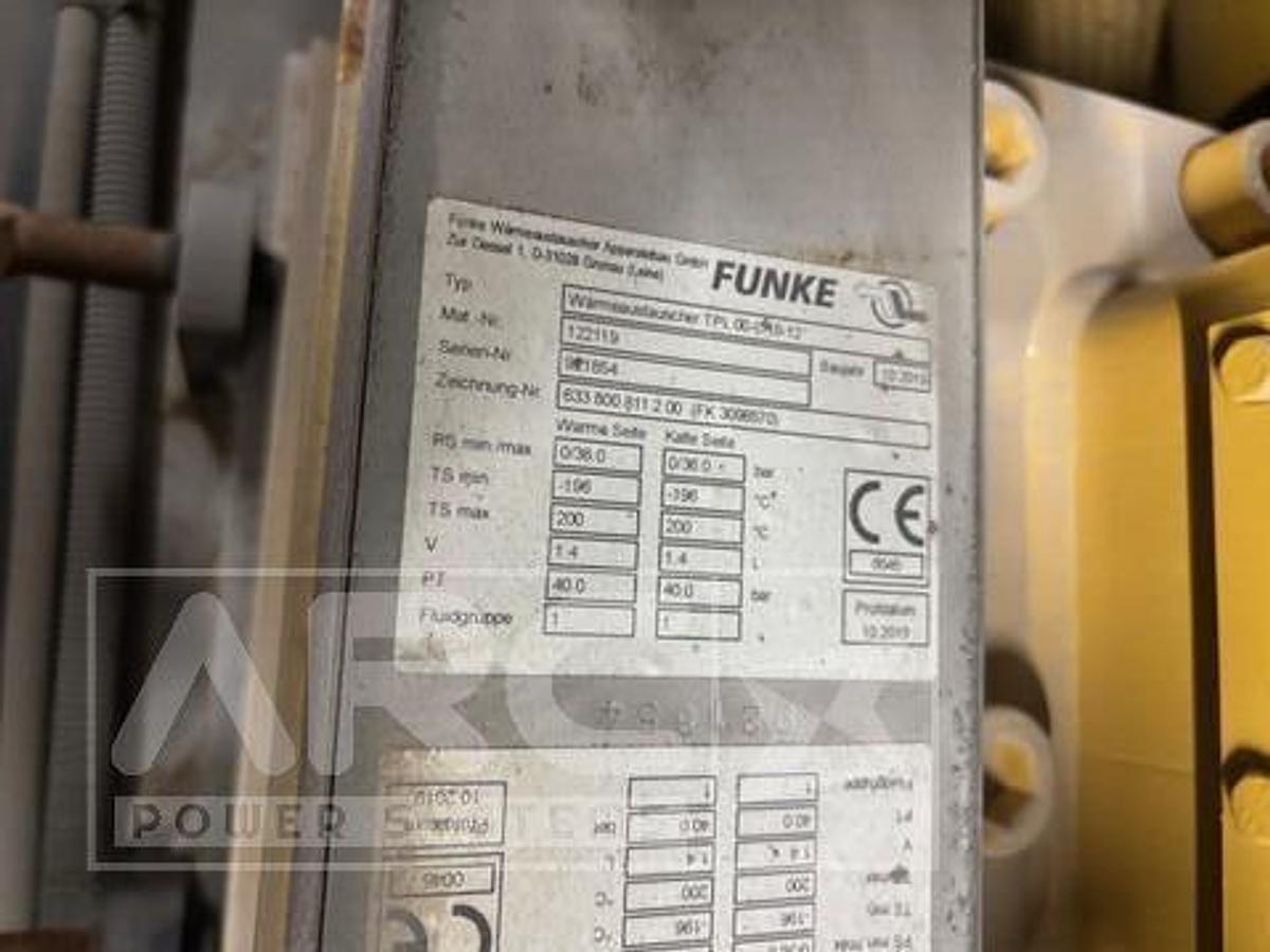 Used (2) 2020 CAT G3520H 2.469MW Natural Gas Generator Sets