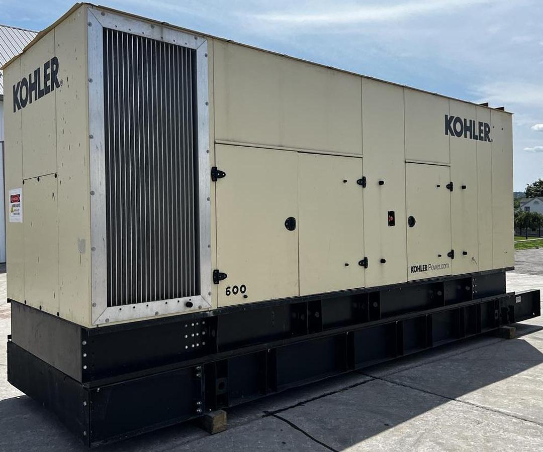 Used 2018 Kohler 600kW Tier 2 Diesel Generator Set