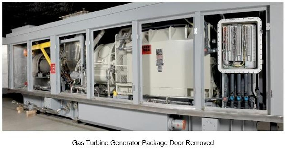 Used 6 Siemens SGT-A05 KB7S / 501-KB7S 5 MW-Class Mobile Natural Gas Turbine Generators