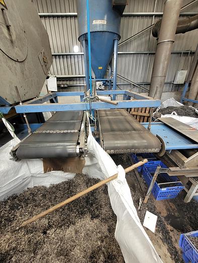 Used Eldon MPR 160T Tyre Recycling Line