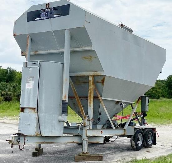 Used 2007 Cemen Tech Low Profile Portable Silo