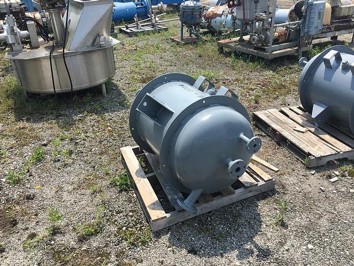 Used Unused J.F.D. Tube and Coil Products 60 gallon carbon steel tank