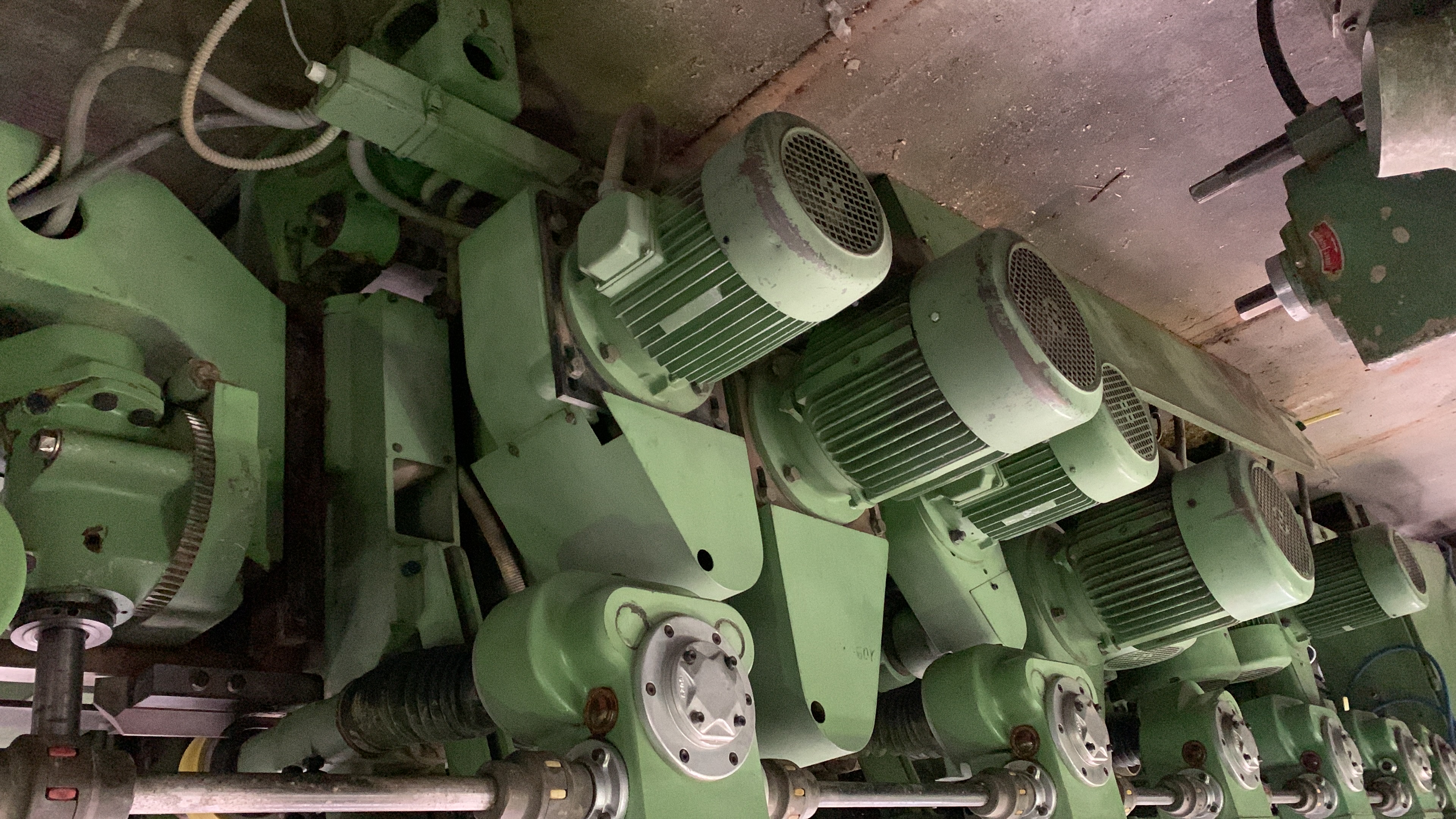 Used Scorniciatrice Weinig a 9 alberi