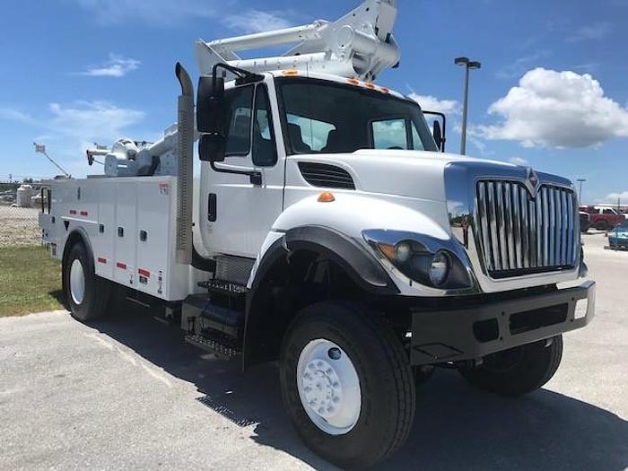 Used 2013 International 7300 4x4 Altec TA41-MH 46ft Bucket Truck