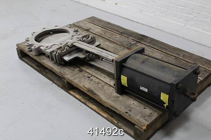 Unused Velan 14" Air Operated Knife Gate Valve #41492