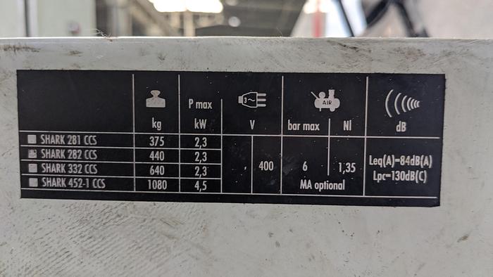 Usato Segatrice a Nastro Semiautomatica MEP SHARK 282 CCS