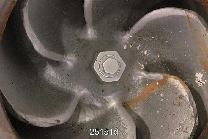 Used Goulds 3196 Goulds 3196, 8X10X15, Ductile Iron Casing,  6 Vane Impeller, 15" Diameter Impeller, Stainless Steel Impeller, Stainless Steel Stuffing Box, Packing, Xlt-X Power End #25151