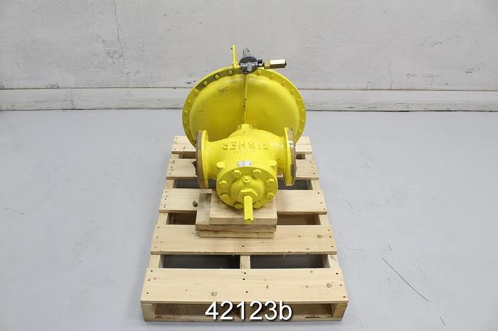 Used Fisher 4" Gas Valve #42123