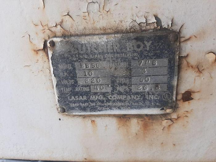 Used Grinder, Meat, Butcher Boy, Mdl BB-56, S/st, 6" Dia., #S320028