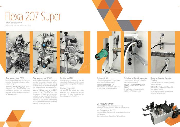 Used Casadei Flexa 207 & 307 Edgebanders