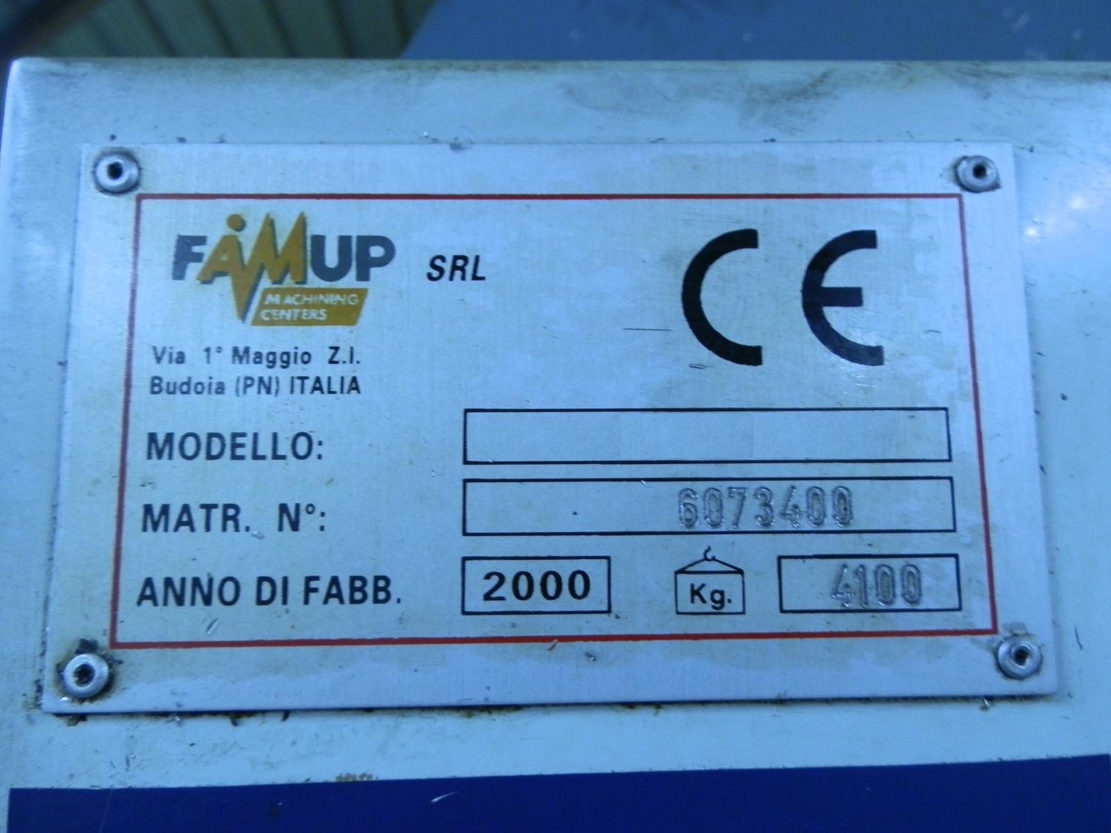 Used Famup MCP 60 E - CNC Machining centers vertical - 2000