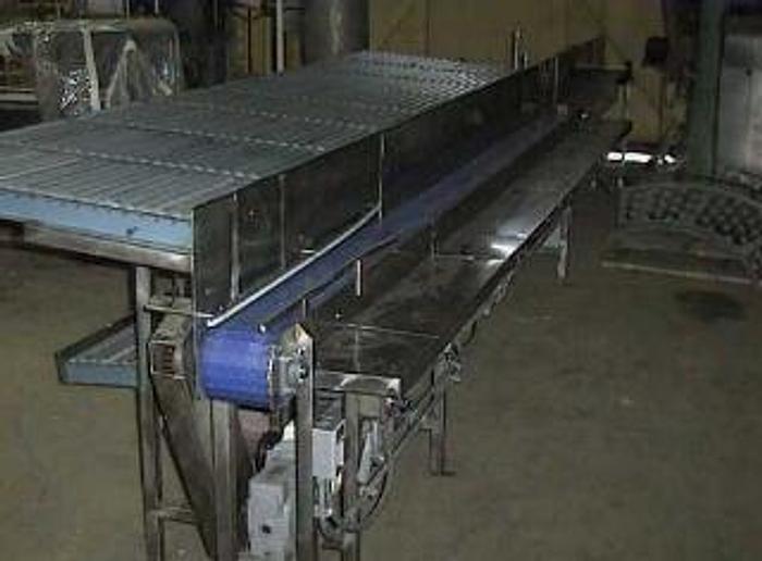 Used Conveyor, Belt, 6" x 22', S/st, Pack Off, #S227455