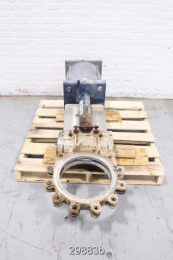 Used Fabri FV1032 14" Air Operated Knife Gate Valve #29883