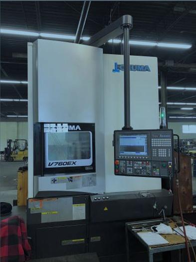 Used 2017 OKUMA  V760EXM VTL WITH MILLING