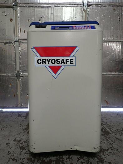 Used CryoSafe SSBA1 Liquid Nitrogen Dewar Cryogenics Storage System Tank