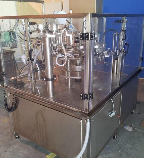 Used Filler, Pouch, Packline, PDP-4, S/st, Rotary, Sealer, (2) #A739393