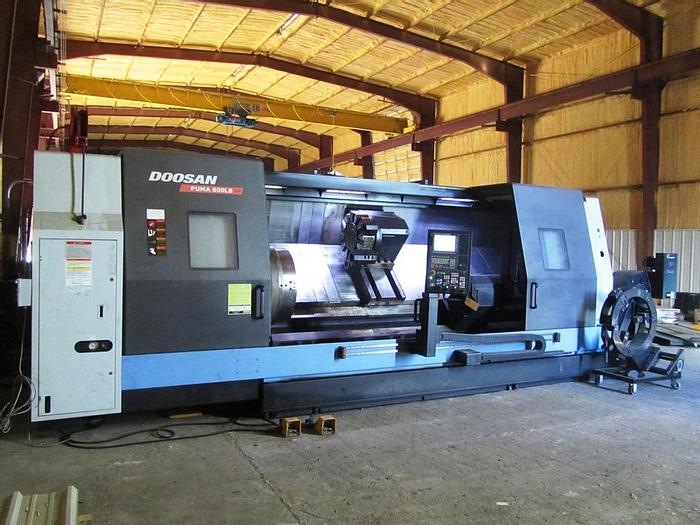 Used 2014 Doosan PUMA 800LB Large Capacity CNC Turning Center