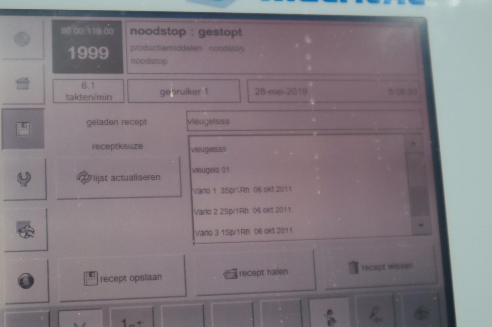 Used Multivac R120 thermoformer