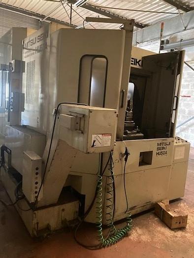 Utilisé Centre d’usinage horizontal Misui Seiki année 1997 avec CN Fanuc 16M